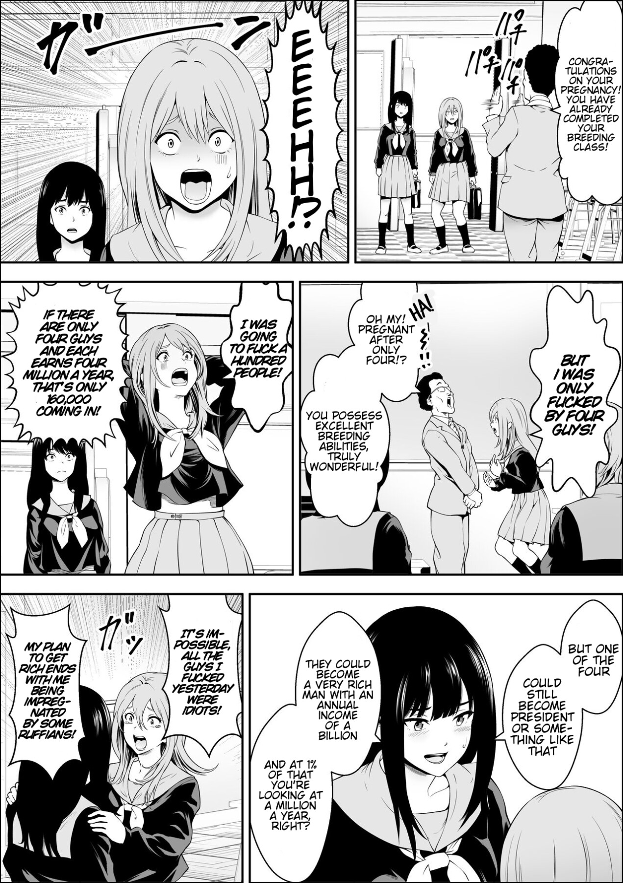 Hentai Manga Comic-Special Pregnancy Class-Read-17